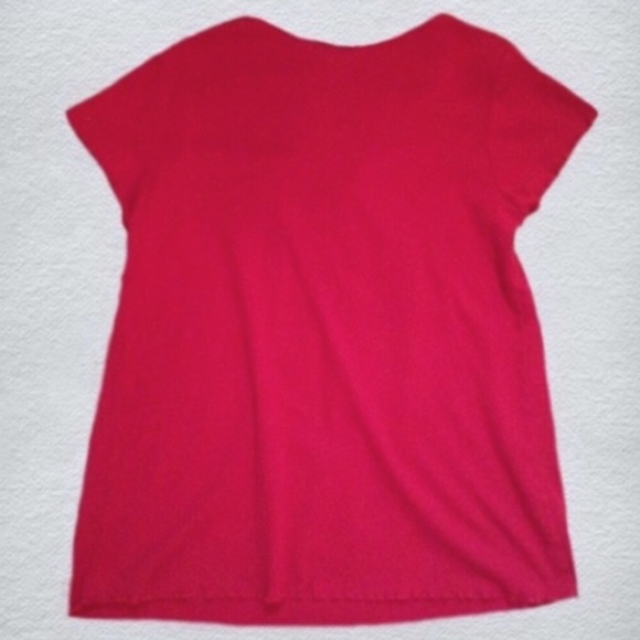 Planet Motherhood Red Short Sleeve Top - Picture 2 of 3
